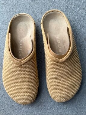 Rothy’s The Hemp Casual Clog in FLAX!🔥Size 8